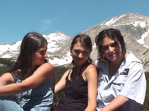 Tenkar, Dechen, and Liz in the Indian Peaks Wilderness